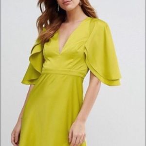 ASOS DESIGN  satin maxi dress